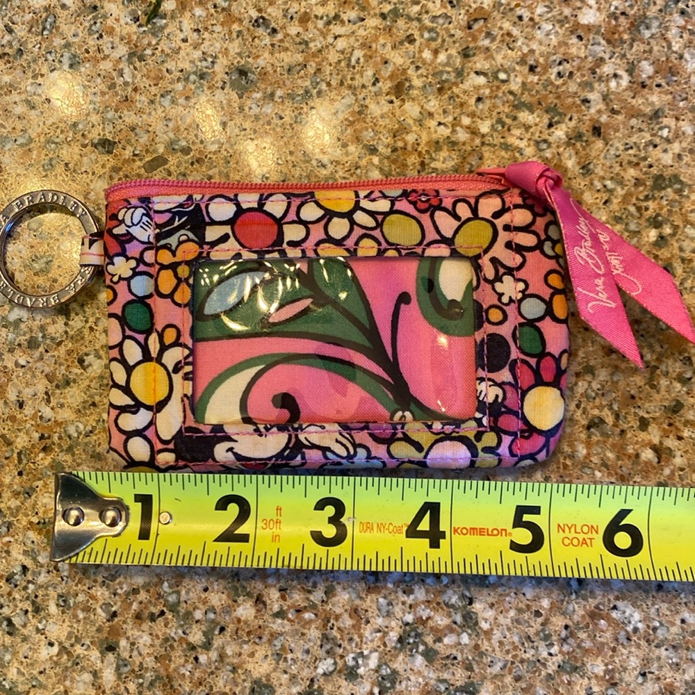 Vera Bradley Disney parks zippered Id bag